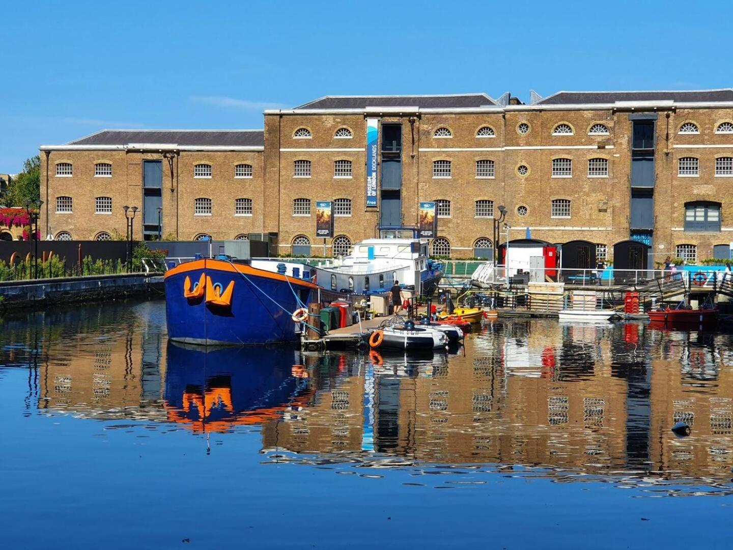 London Canary Wharf Riverside Penthouse Apartment Exterior photo